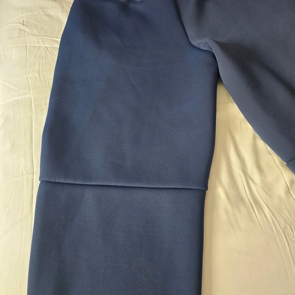 Nike Training Pants Mens XL Navy Blue Therma-FIT Zippered Cuffs Joggers